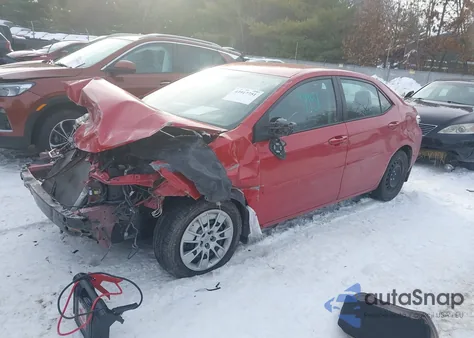 2016 Toyota Corolla S from USA, damaged, VIN 5YFBURHE5GP561389